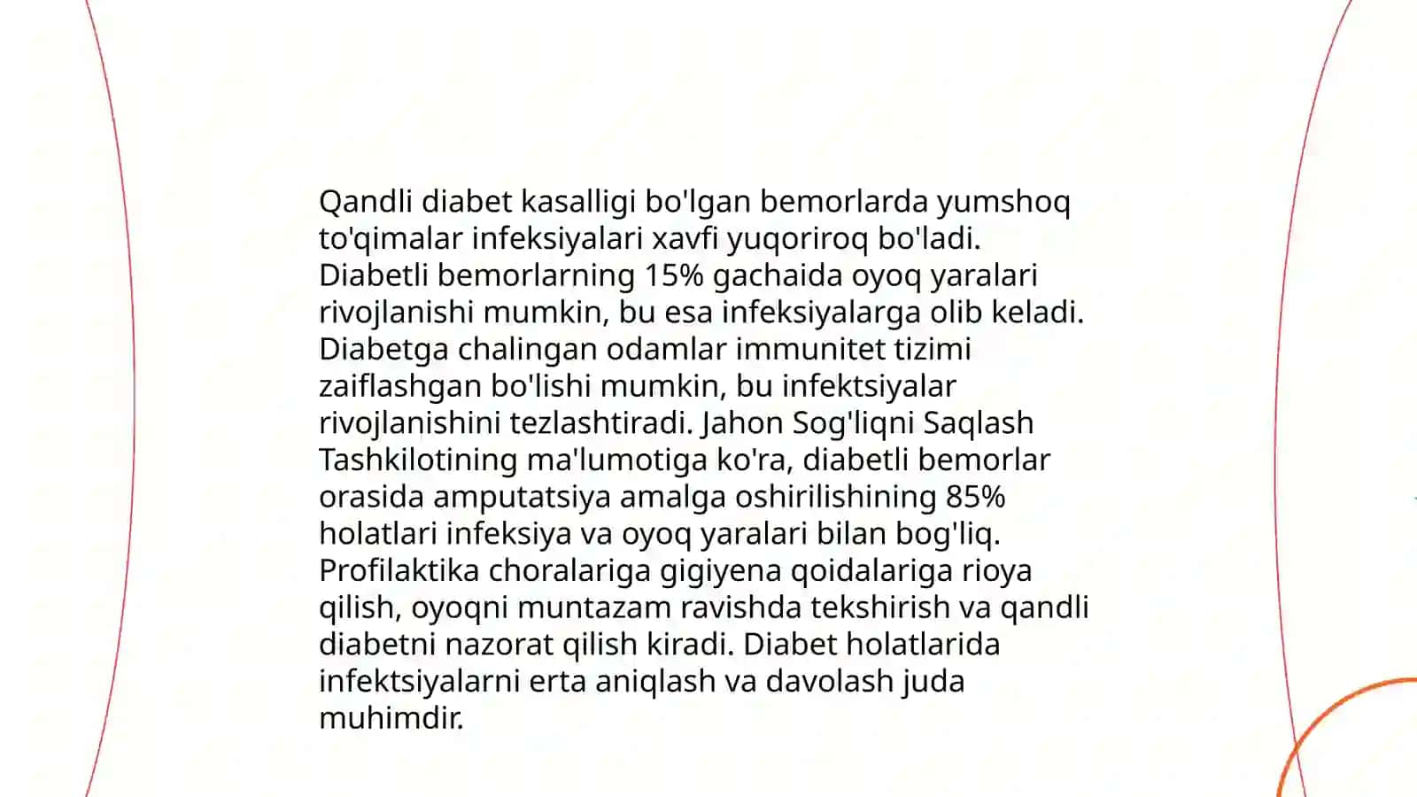 Qandli diabetli bemorlarda yumshoq toʻqimalar xirurgik infeksiyasini davolash usullari 3