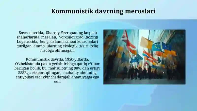 Kommunistik davrning meroslari 3