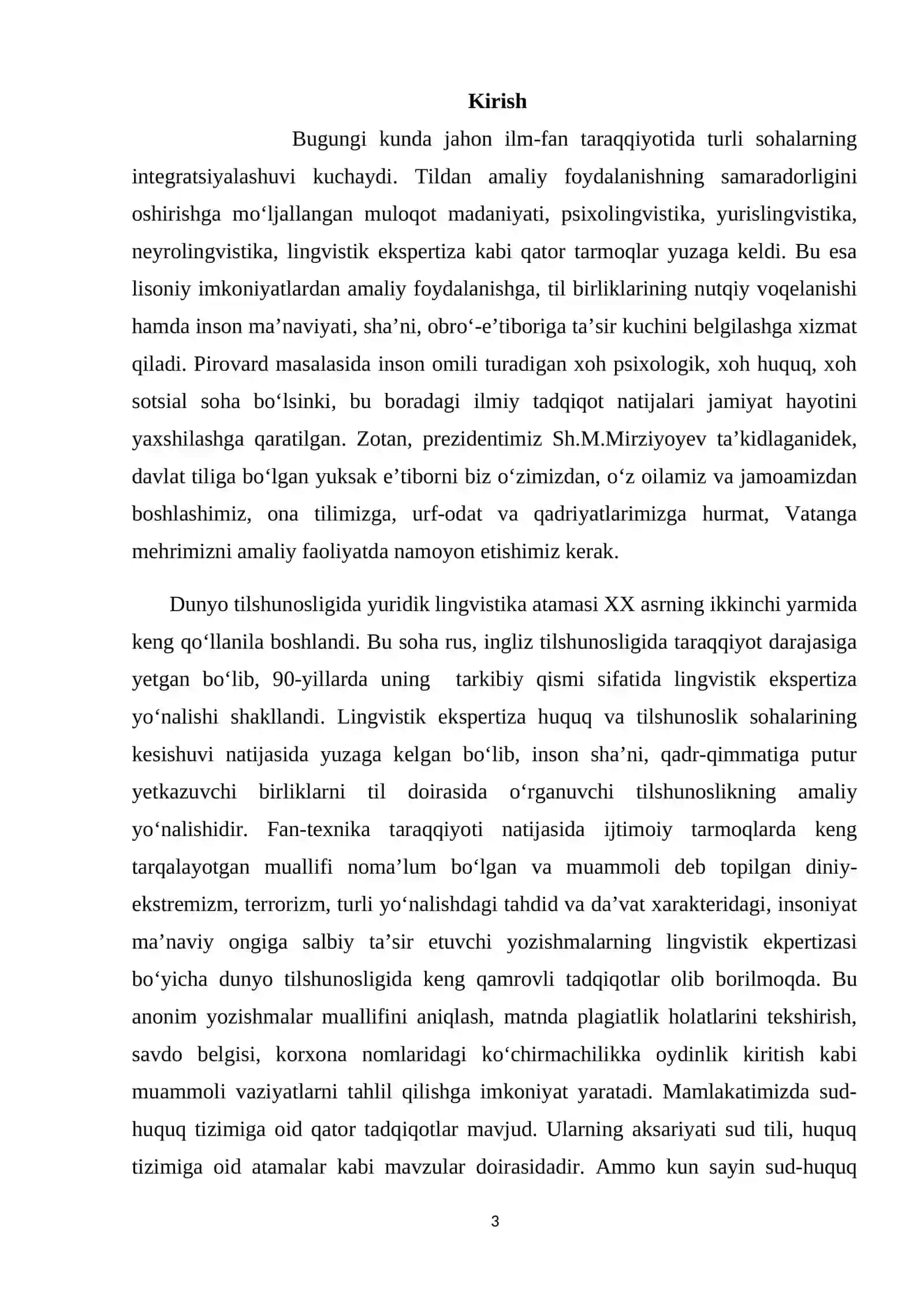 JAHON LINGVOKRIMINALISTIKASI.LINGVOKRIMINILASTIKANING ASOSIY TUSHUNCHALARI, METOD VA METODOLOGIYA 3