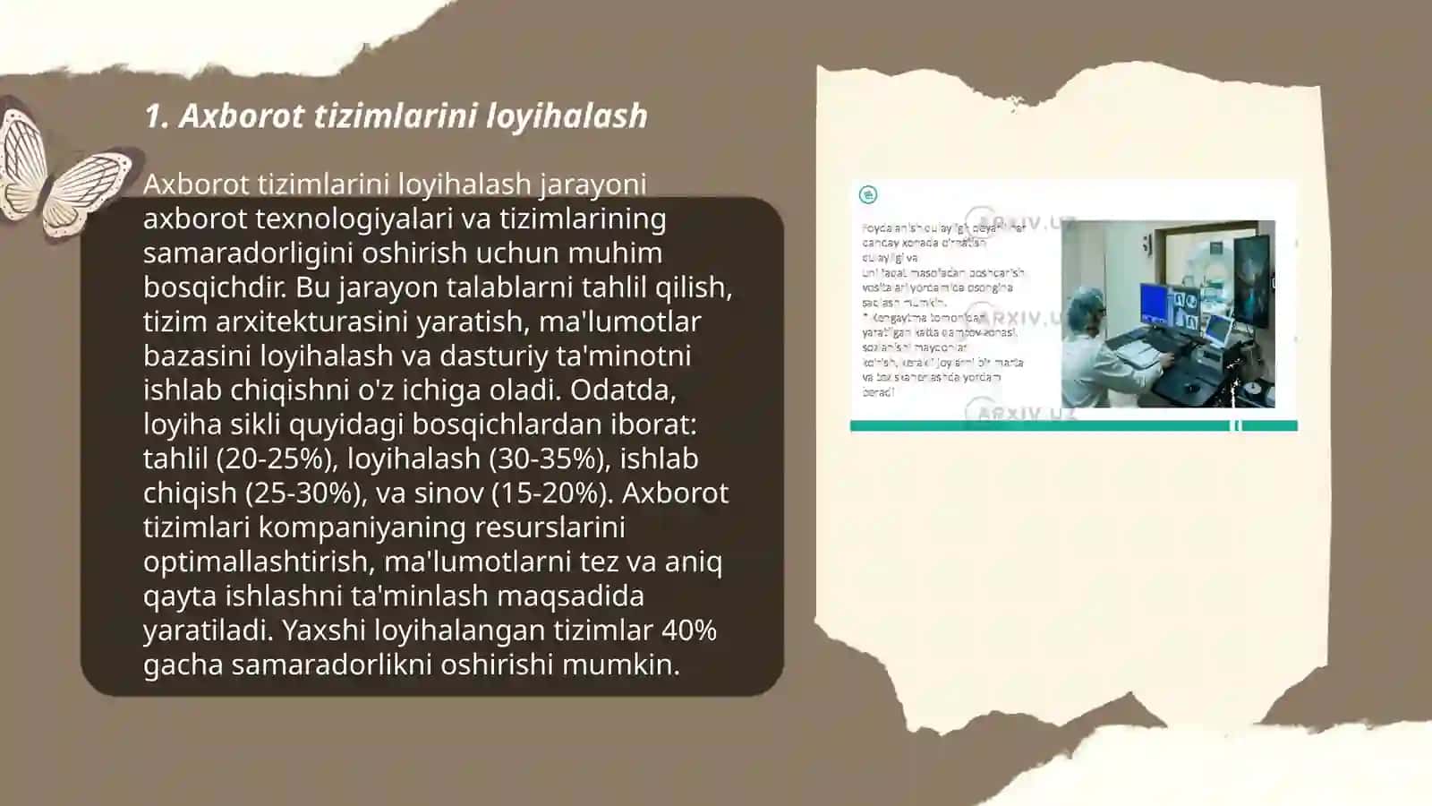 Axborot tizimlari va auditi va nazorati 3