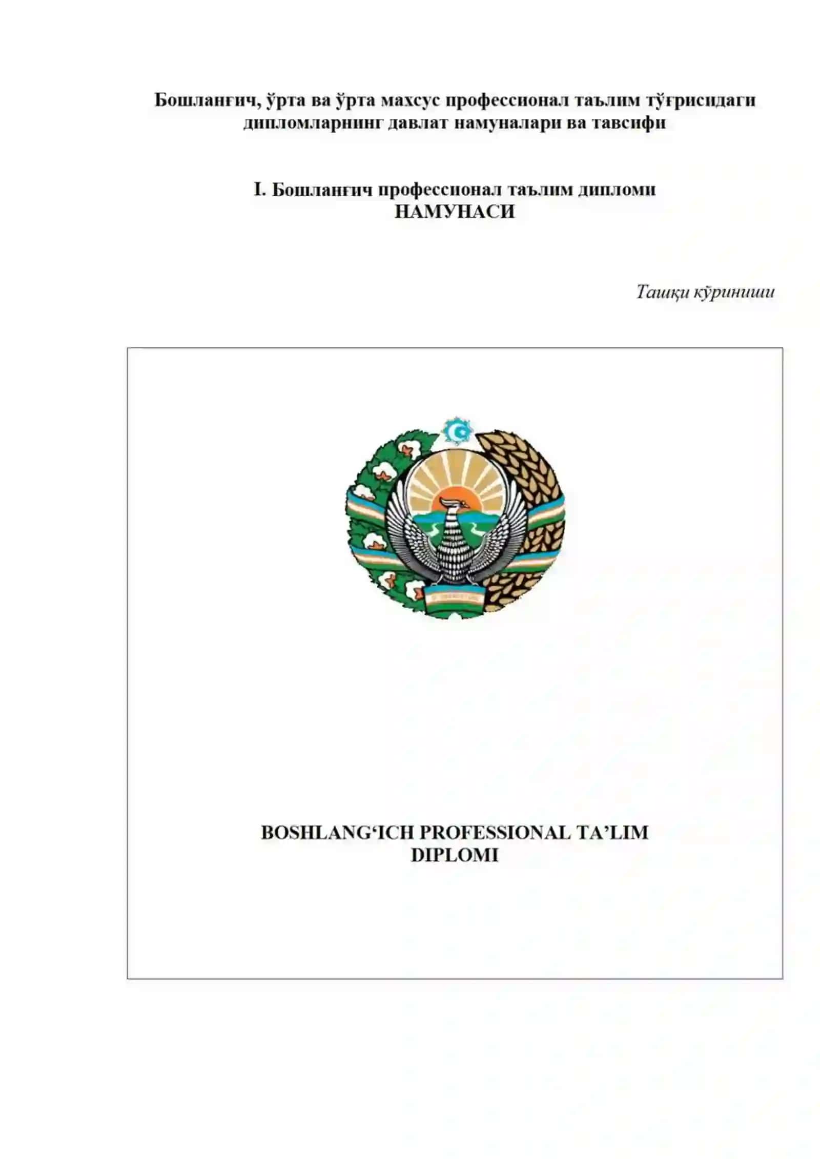 Boshlang‘ich ta`lim tizimi vazifalari va me`yoriy-huquqiy hujjatlari tahlili 3