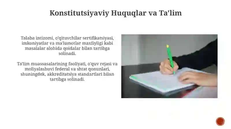 Ta'lim muassasasini boshqarishga door me'yoriy huquqiy hujjatlar 3