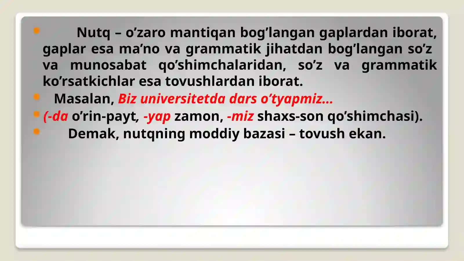 Fonetika va fonologiya;nutq apparati. Ona tilining unlivaundoshtovushlartizimi 3