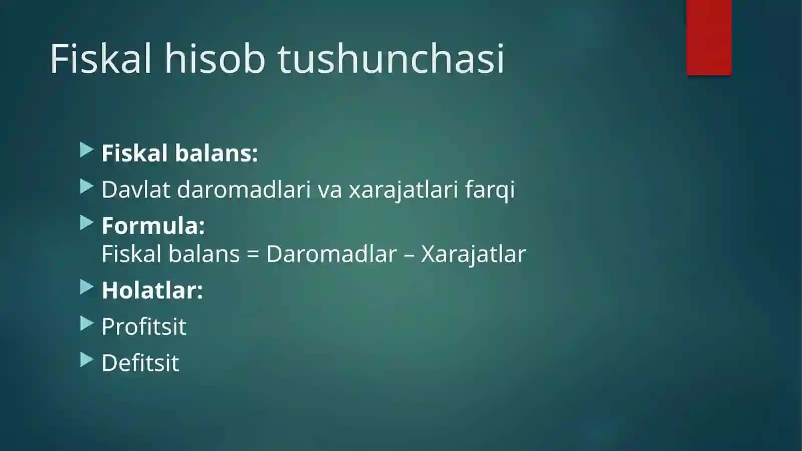 KANADA DAVLATI: FISKAL HISOB VA BYUDJET TAHLILI 3