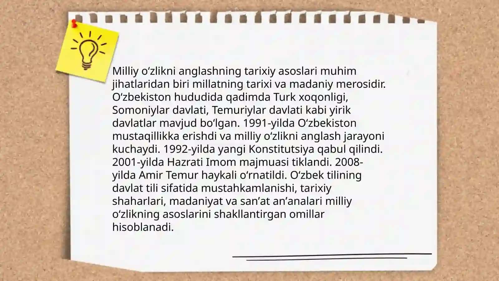 Milliy ong va milliy oʻzlikni anglash 3