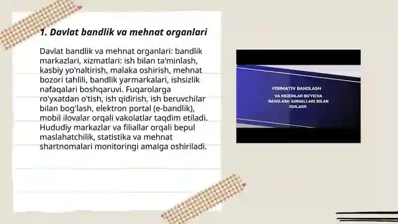 Davlat bandlik va mehnat organlari 3