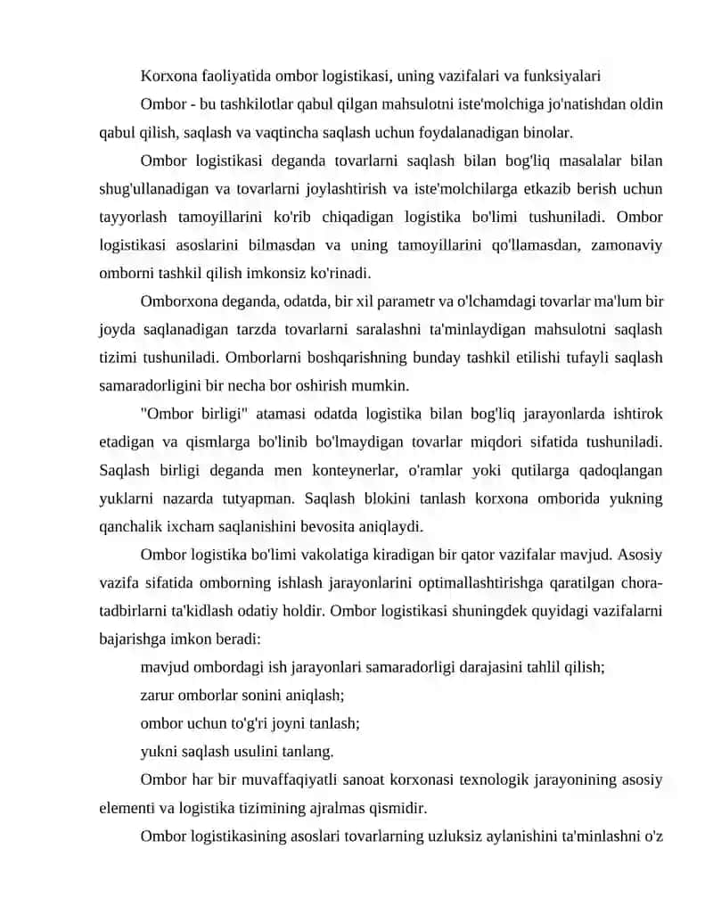 Idishlar va qadoqlash samaradorligini baholash 3