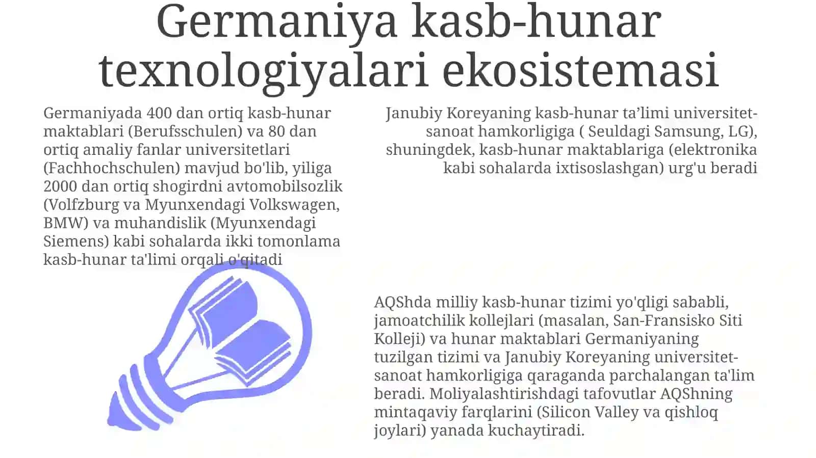 Germaniya kasb-hunar texnologiyalari ekosistemasi 3