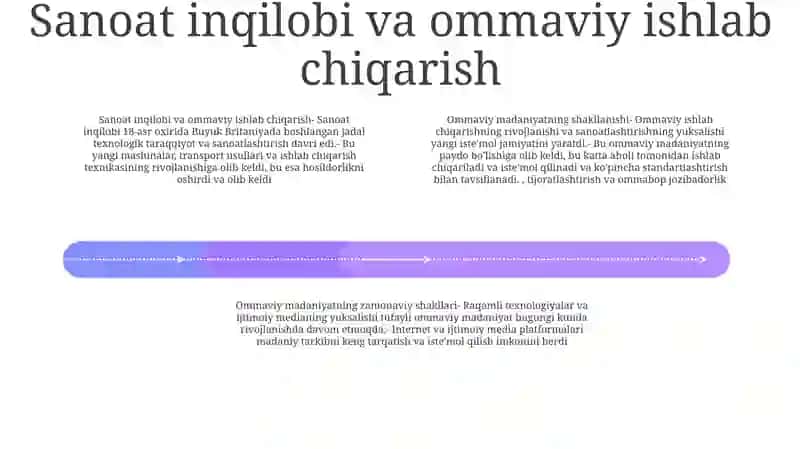 Ommaviy Madaniyatning Shakllanish Tarixi Va Hozirgi Davrdagi Shakllari 3