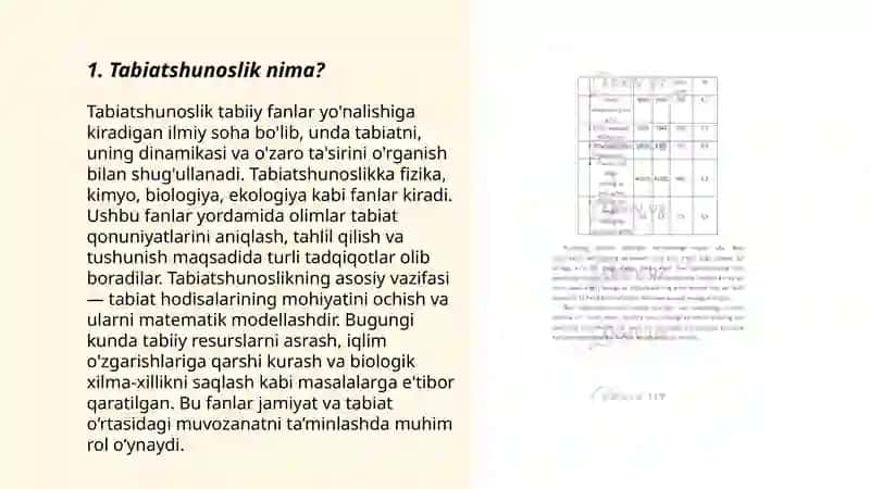 3-sinf "Tabiatshunoslik" darsligini tahlil qilish 3
