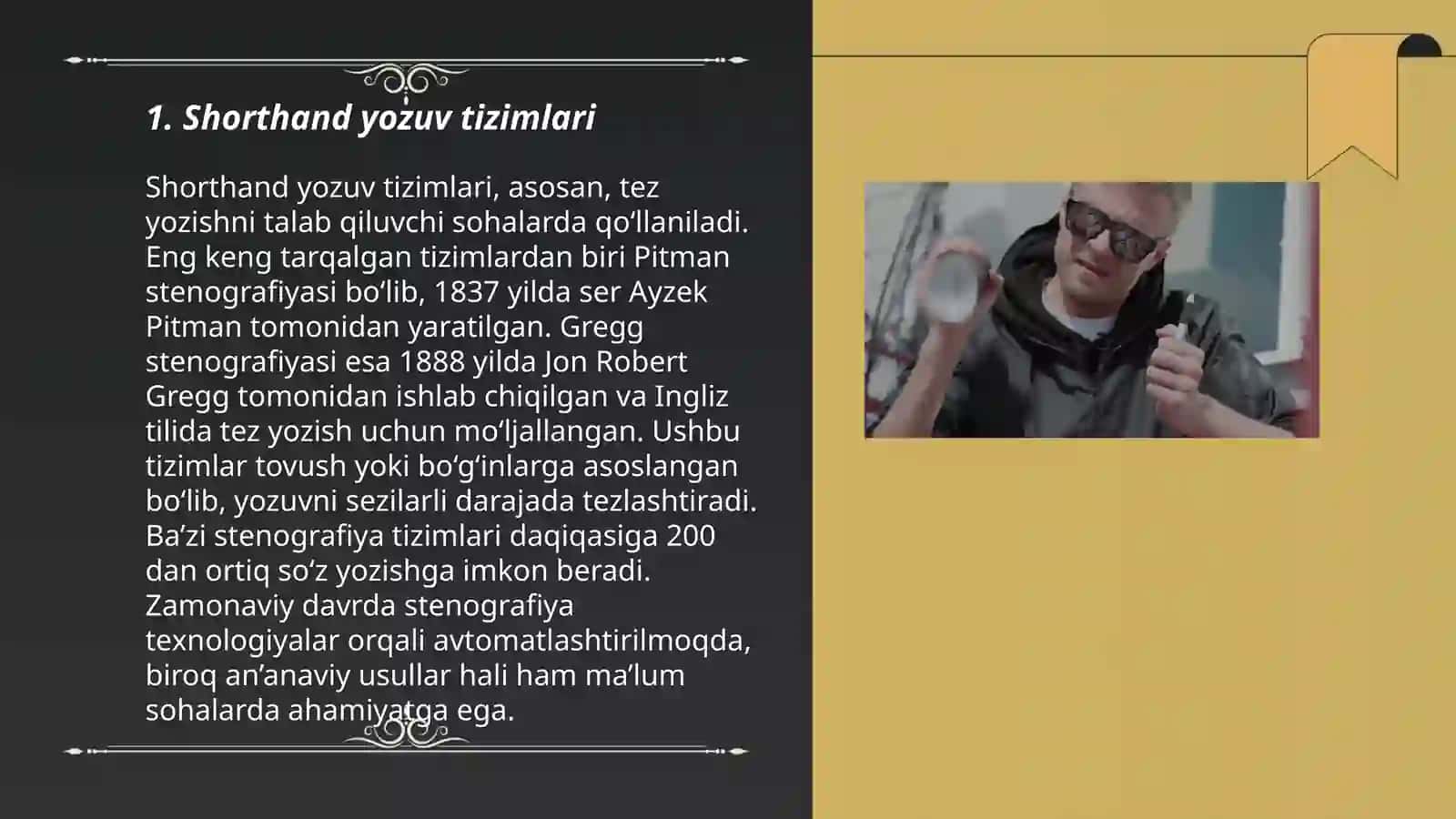 Stenografiya Muqaddam 3