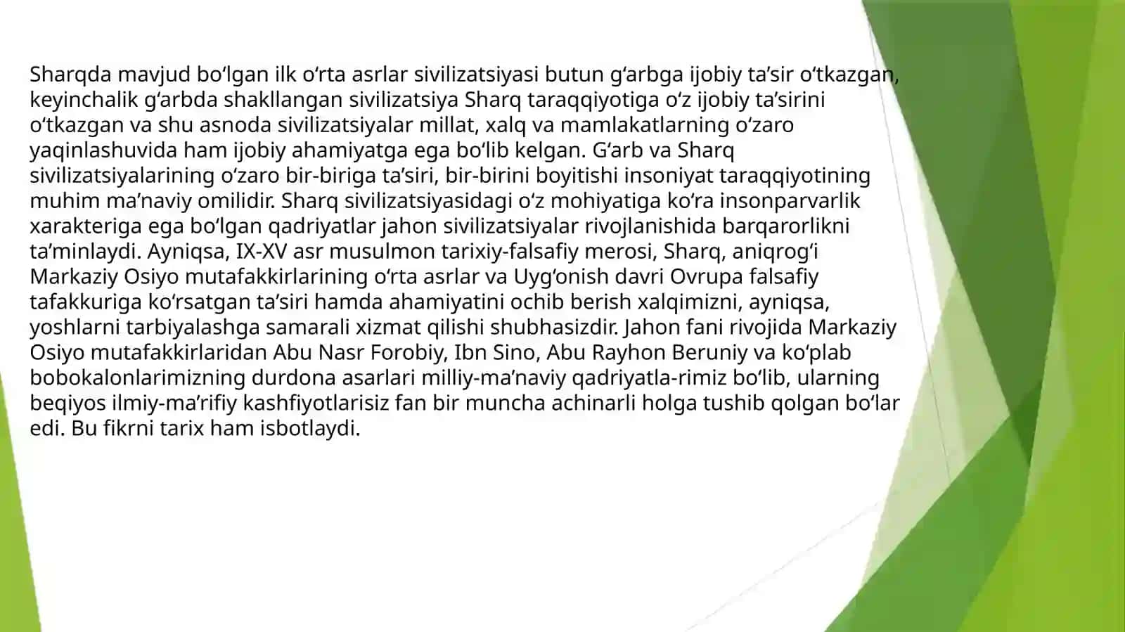 Sharq Mutafakkirlarining kasbiy pedagogik faoliyatini shakillantirishga oid qarashlari 3