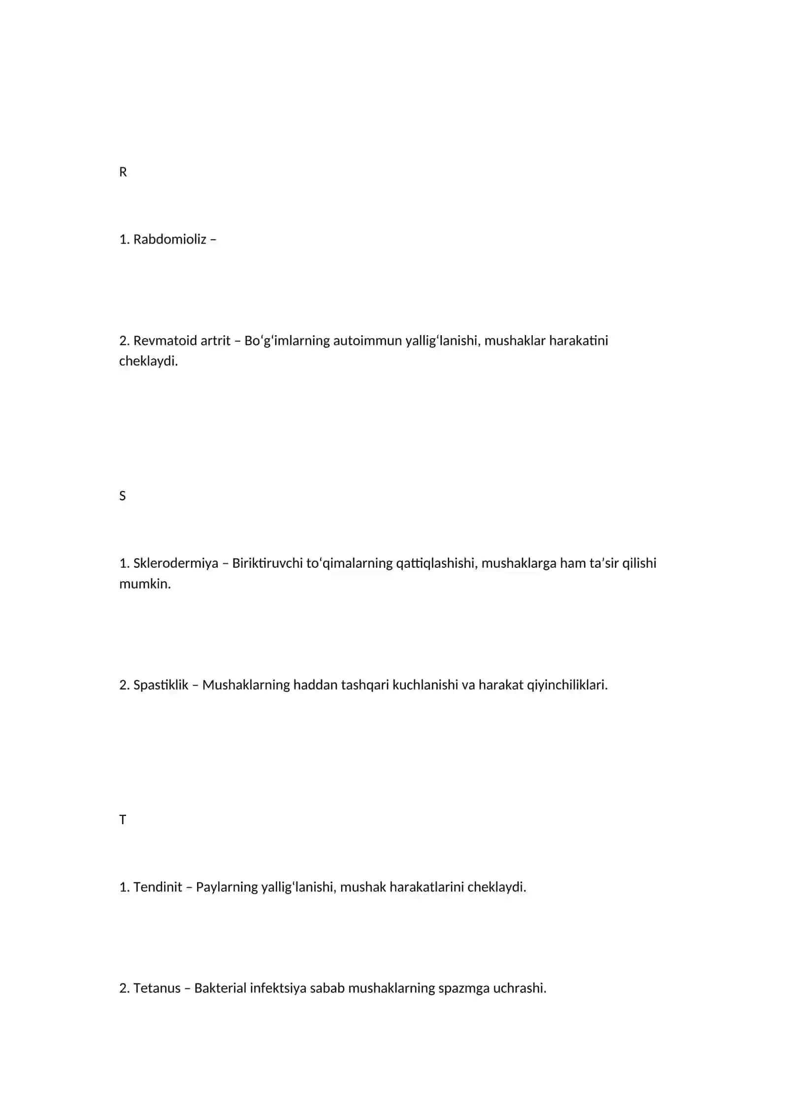 Mushak sistemasiga oid kasalliklar glossariysi 3