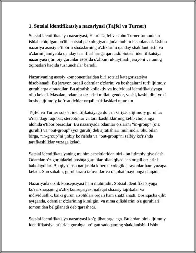 SATSIAL PSIXOLOGIYADA IJTIMOIY-PSIXOLOGIK NAZARIYALAR 3