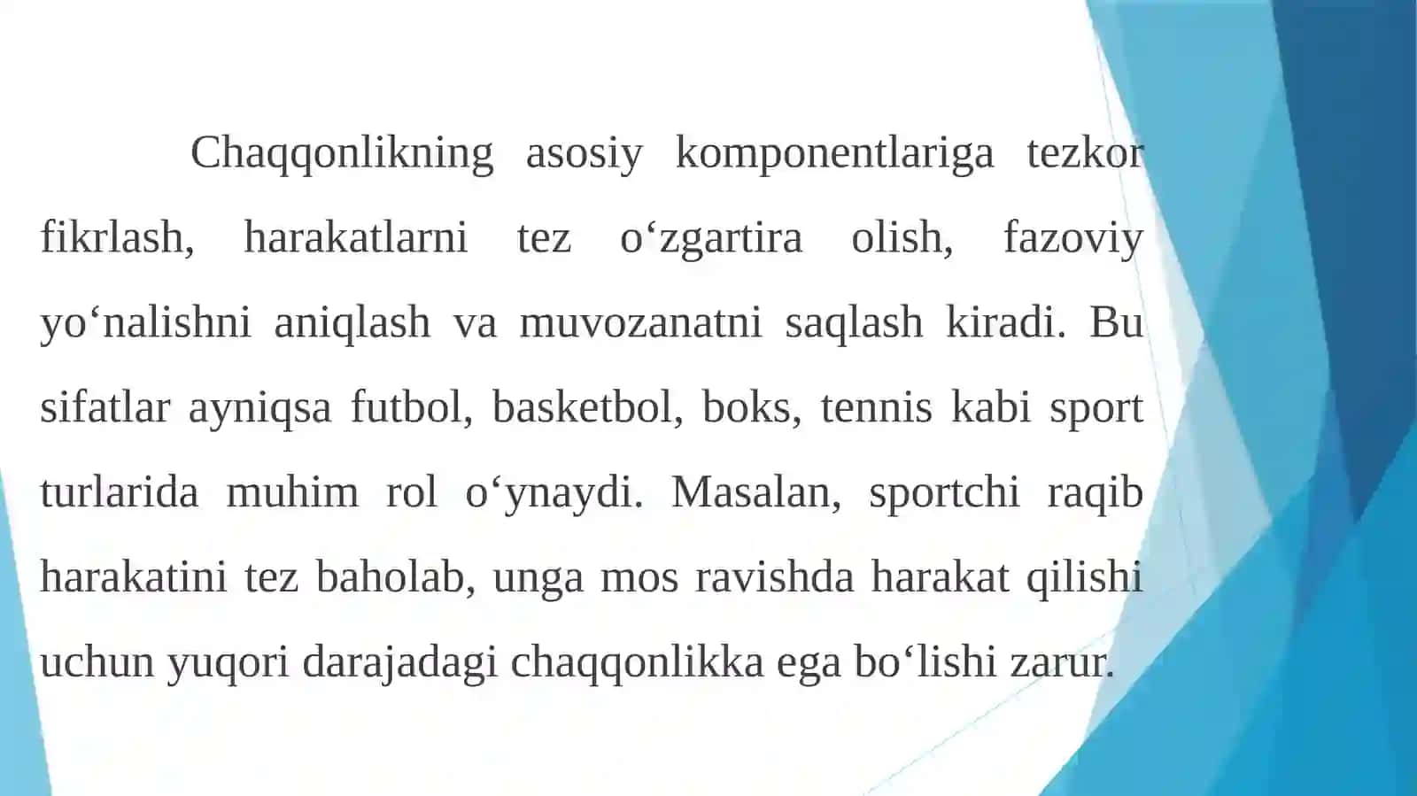 Chaqqonlikni tarbiyalash 3