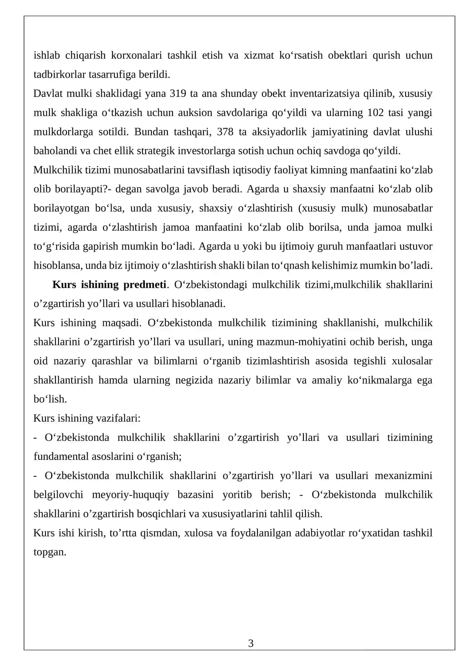 Mulk huquqining buzilishi va uni himoya qilish asoslari 3