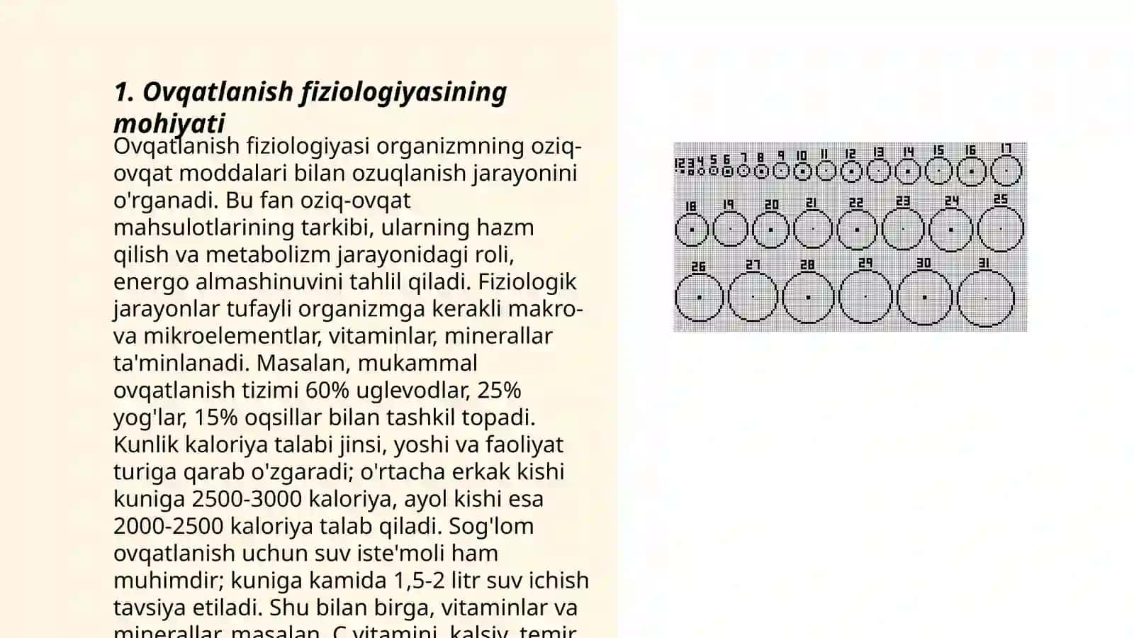 Ovqatlanishning fiziologik asoslari 3