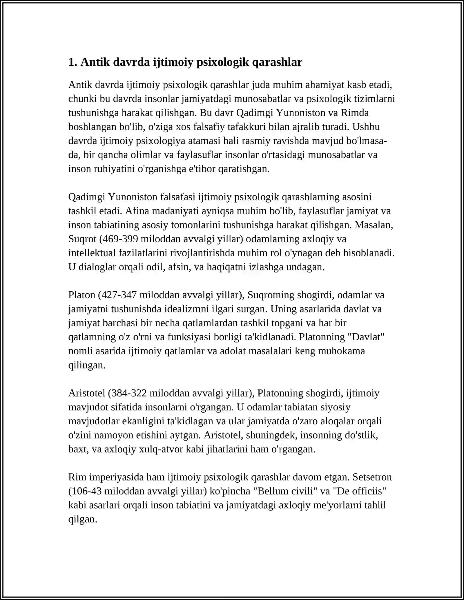 IJTIMOIY PSIXOLOGIK QARASHLARNING RIVOJLANISH TARIXI 3