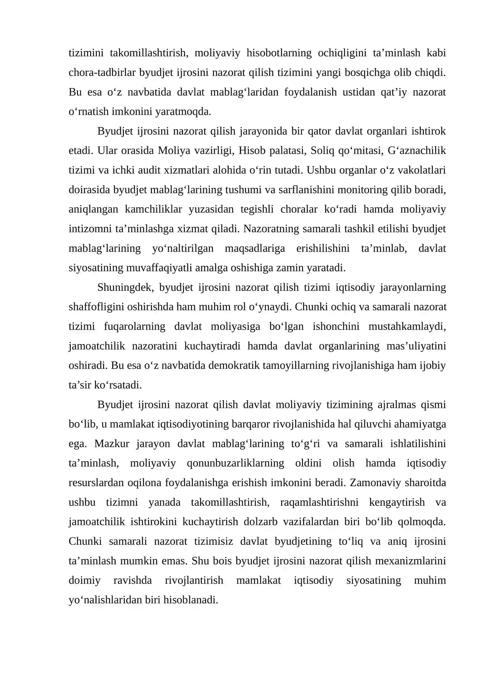 Byudjet Ijrosini Nazorat Qilish 3