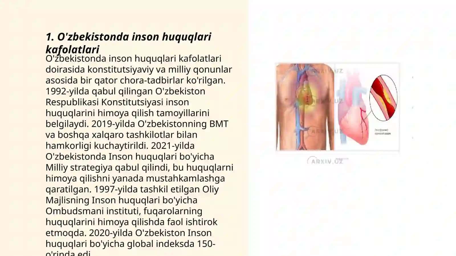 Yangi O'zbekistonda inson-huquqlari va erkinliklari kafolatlarining haratilishi yaratilishi 3