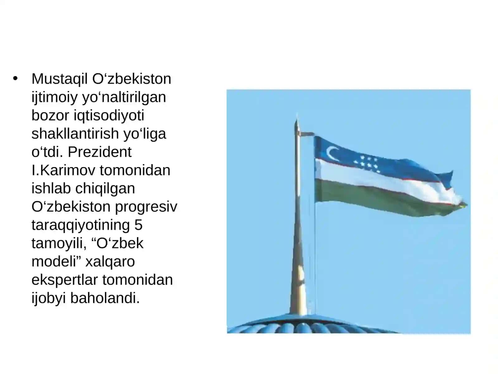 Bozor munosabatlarining rivojlanishi 3