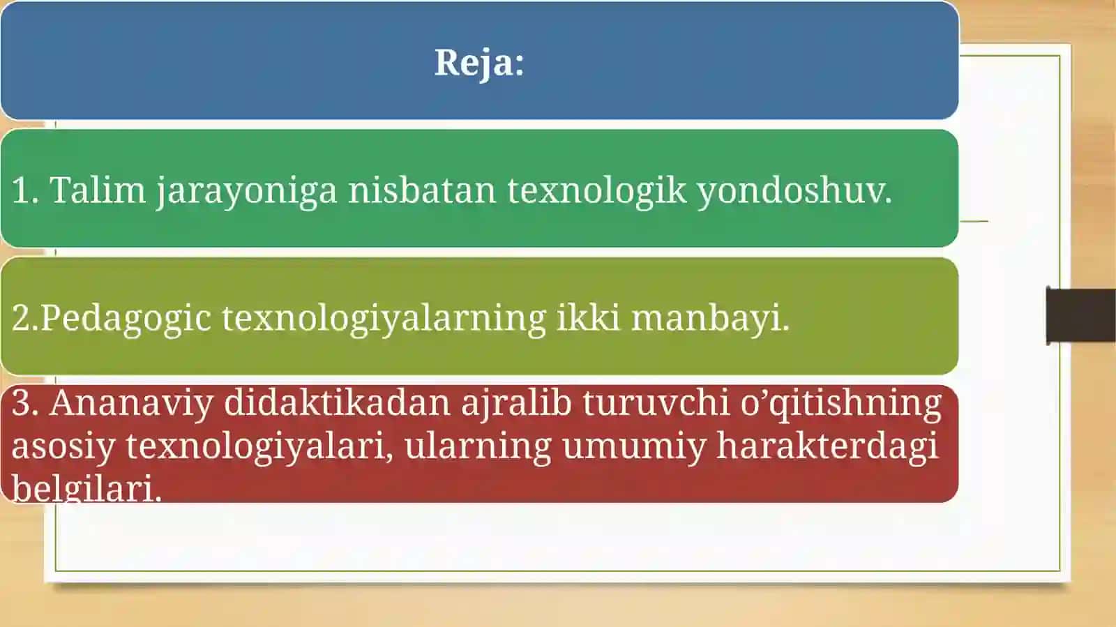 TA’LIM JARAYONIGA TEXNOLOGIK YONDOSHIV 3