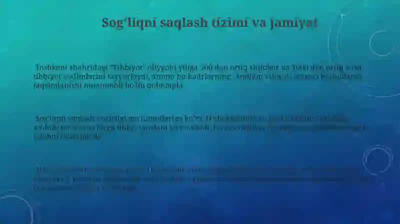 Tibbiyot xodimi va jamiyat 3