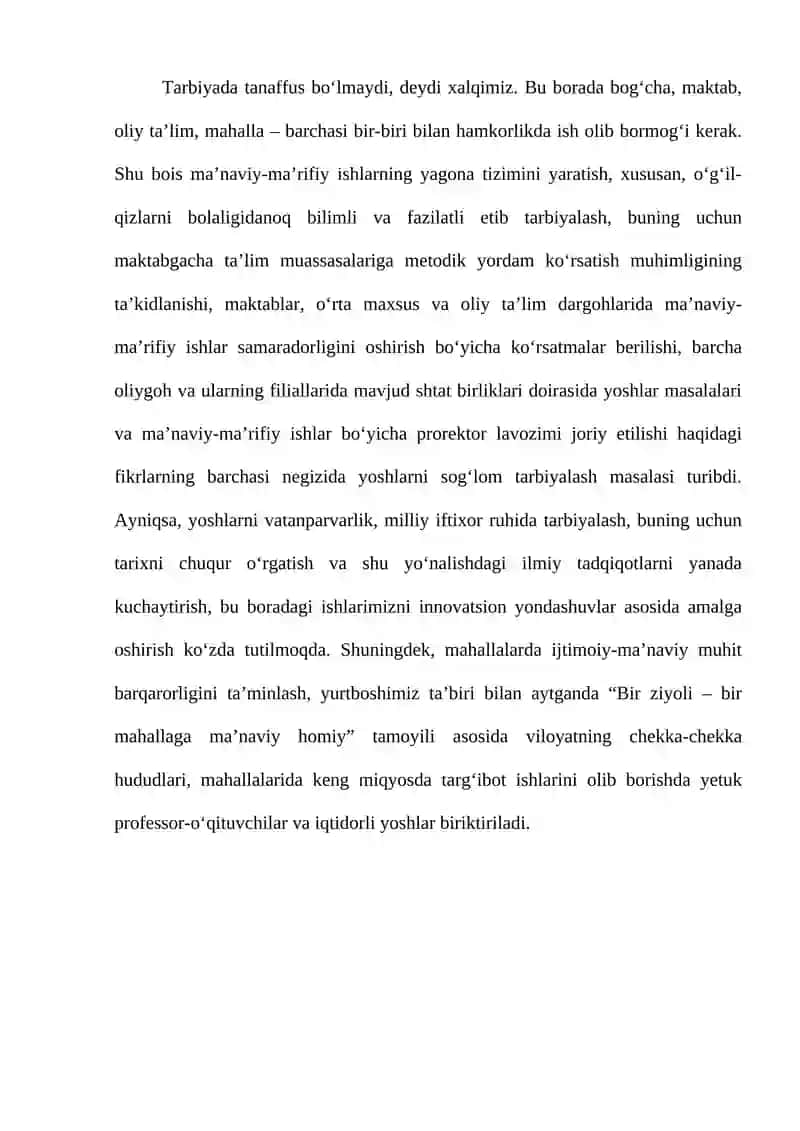 A.Fitratning “OILA ASARI”da oila qurish tartiblari va farzand tarbiyasi masalasi 3