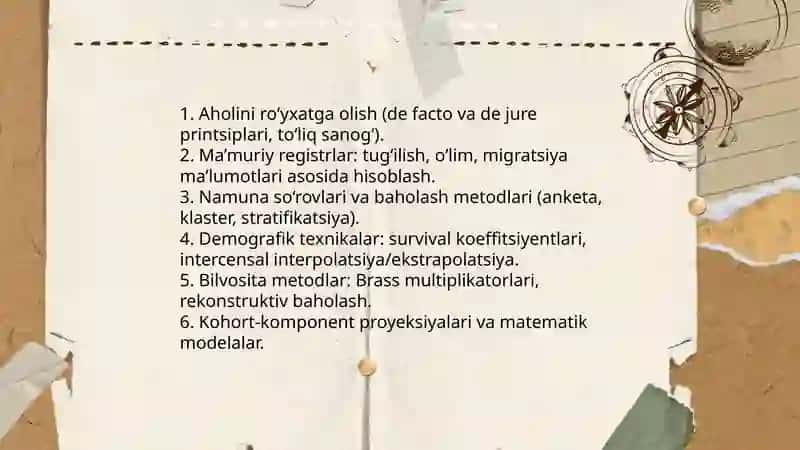 Aholi soni va tartibi statistikasi 3