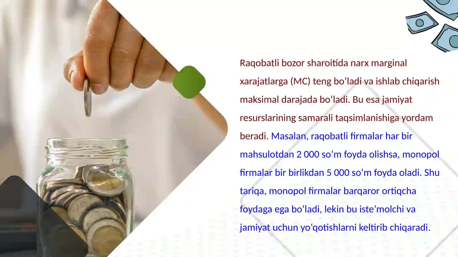 Iqtisodiyotda monopolizmga qarshi siyosat va raqobatni rivojlantirish 3