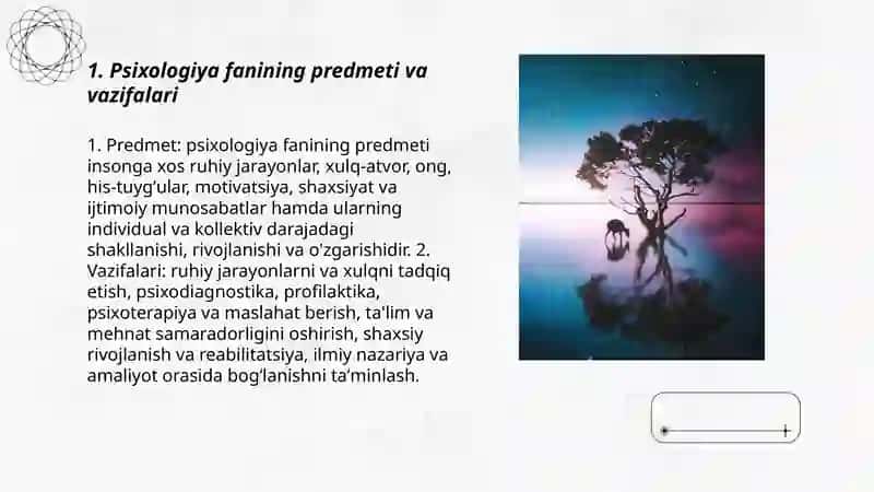 Psixologiya fanining predmeti va rivojlanish tarixi 3