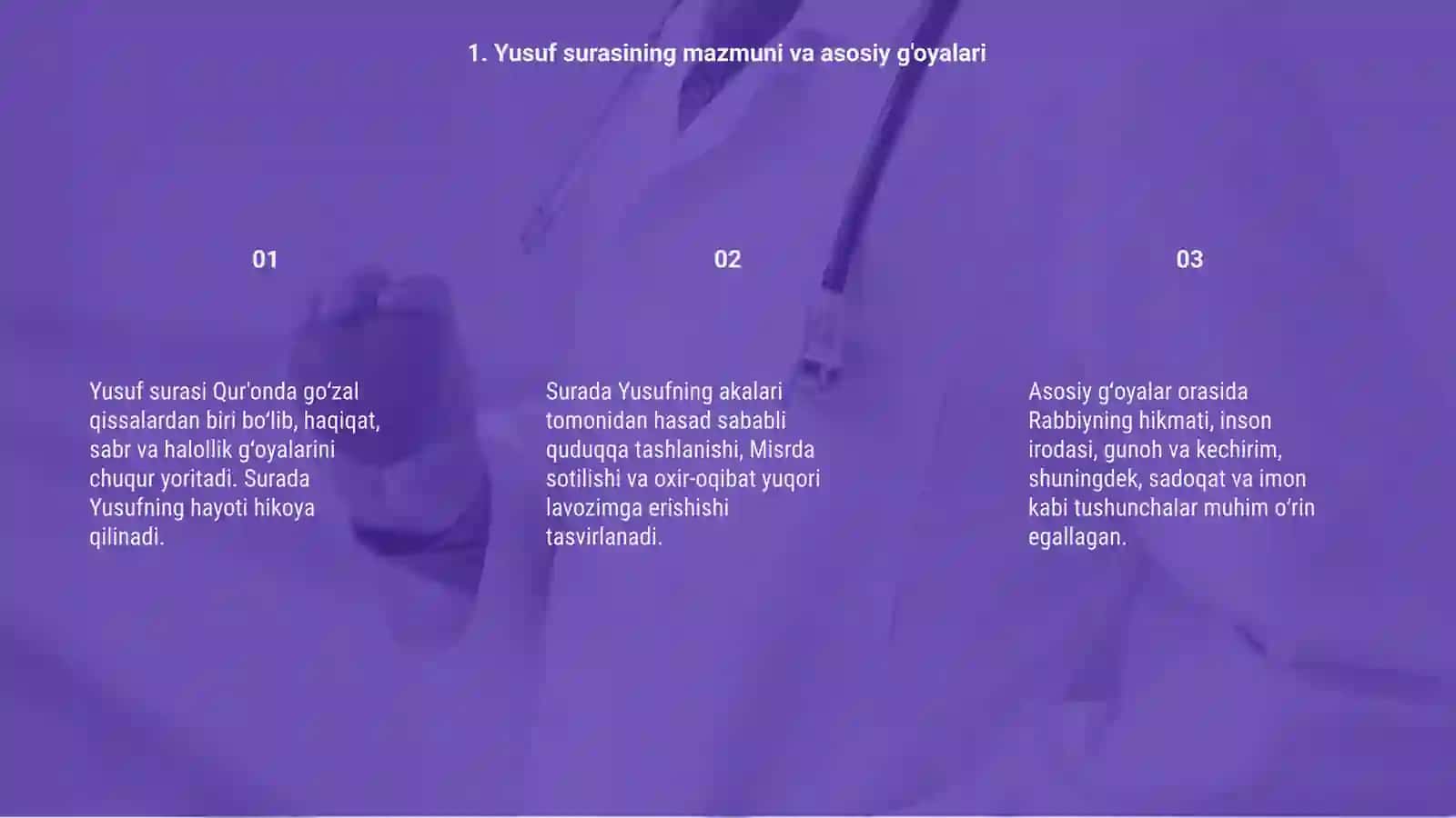 Yusuf surasi bilan Yusuf va Zulayho dostonlarida Atoyi sheʼriyati va poetikasi 3