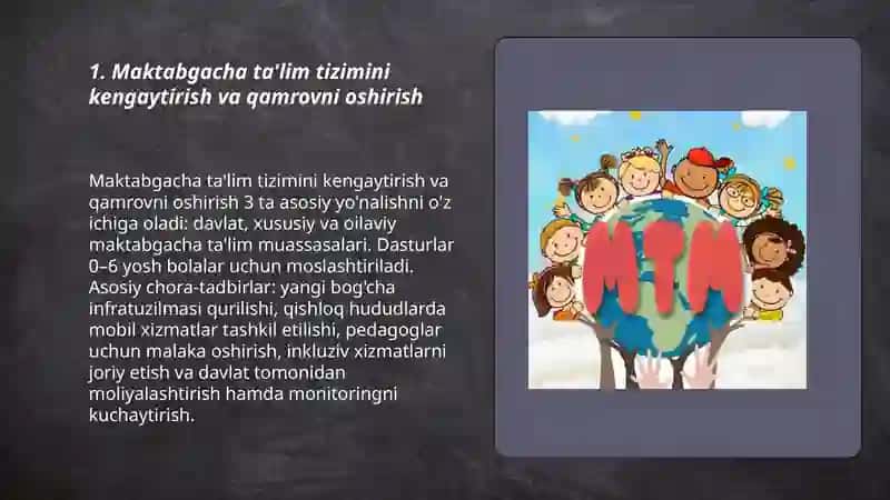 Ta'lim sohasidagi o'zgarishlar 3