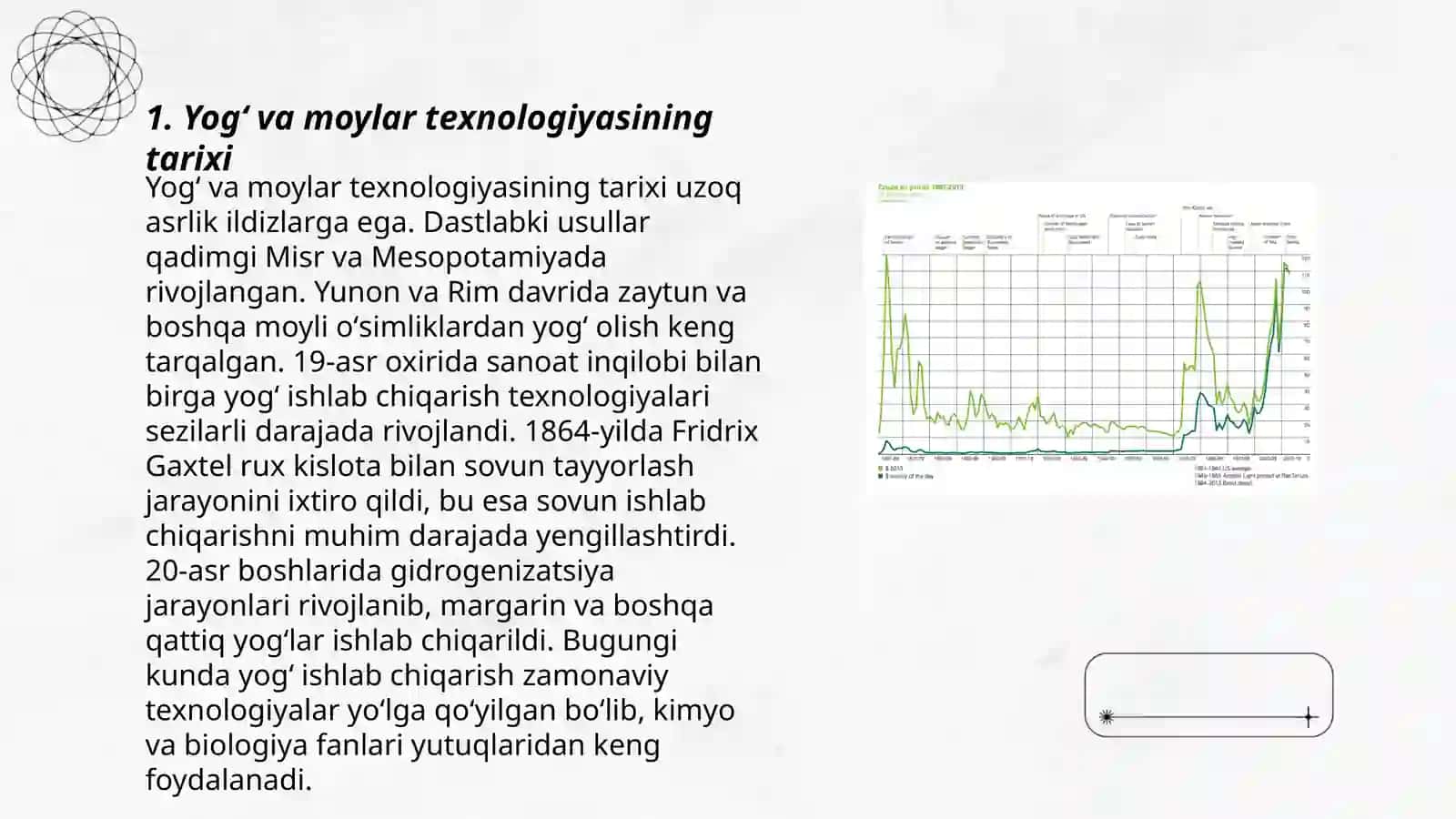 Yogʻ va moylar texnologiyasi mahsulotlari ishlab chiqarish va uning ahamiyati 3