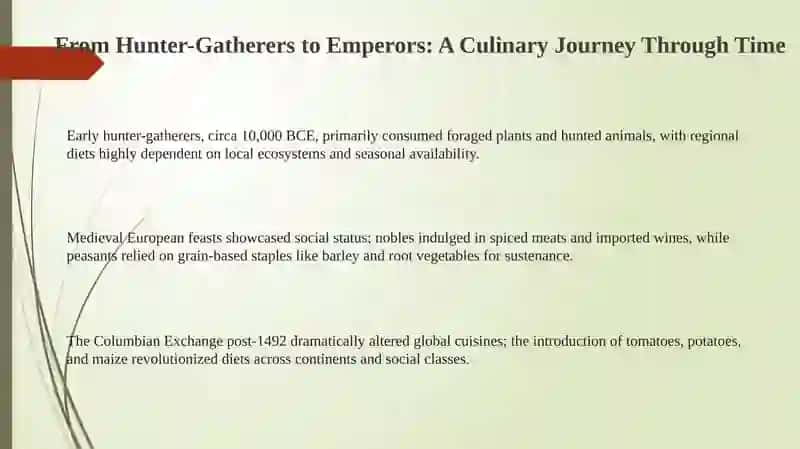 From Hunter-Gatherers to Empires: A Culinary Journey Through Time 3
