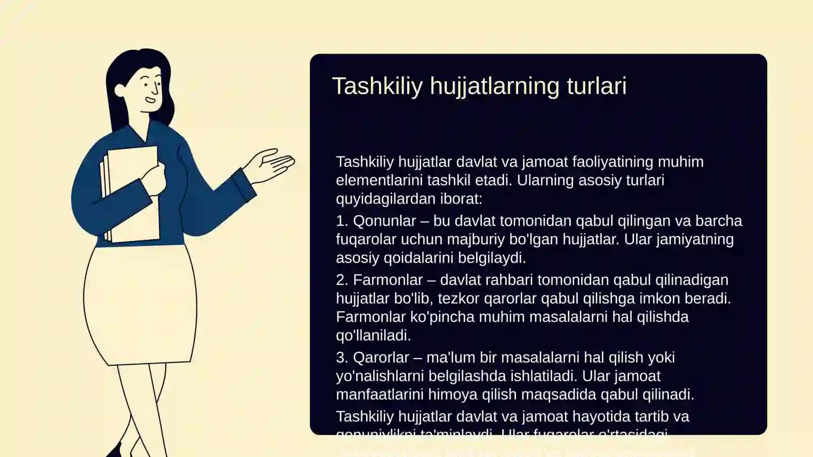 Tashkiliy hujjatlar va ularni rasmiylashtirish 3