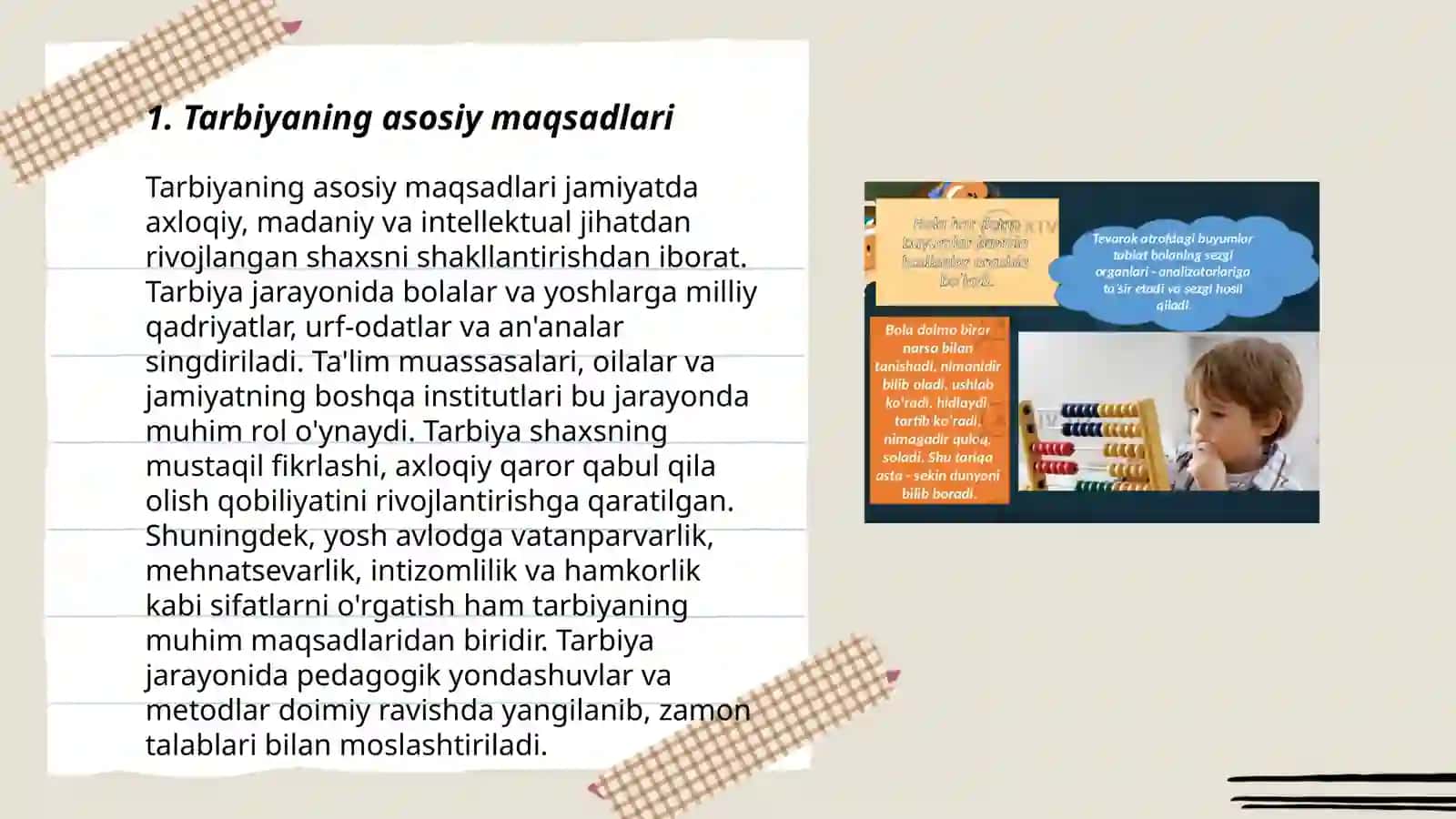 Umumiy pedagogika fanidan tayyorlagan mustaqil ish taqdimoti 3