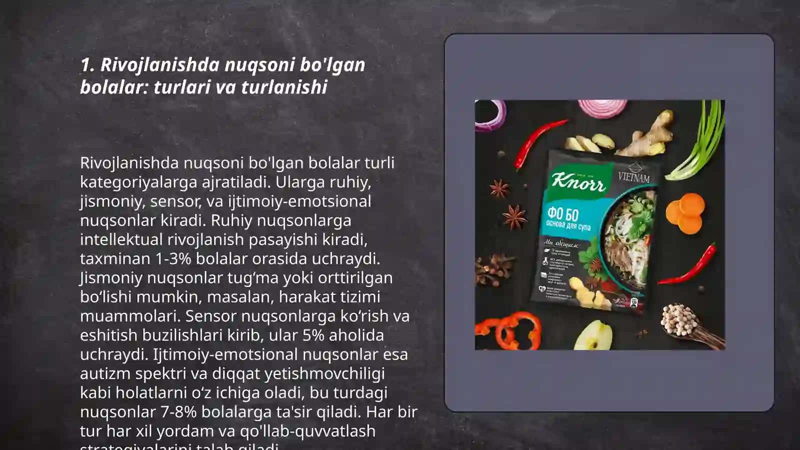 Rivojlanishda nuqsoni bo'lgan bolalarni o'rganishga kompleks yondashuv 3