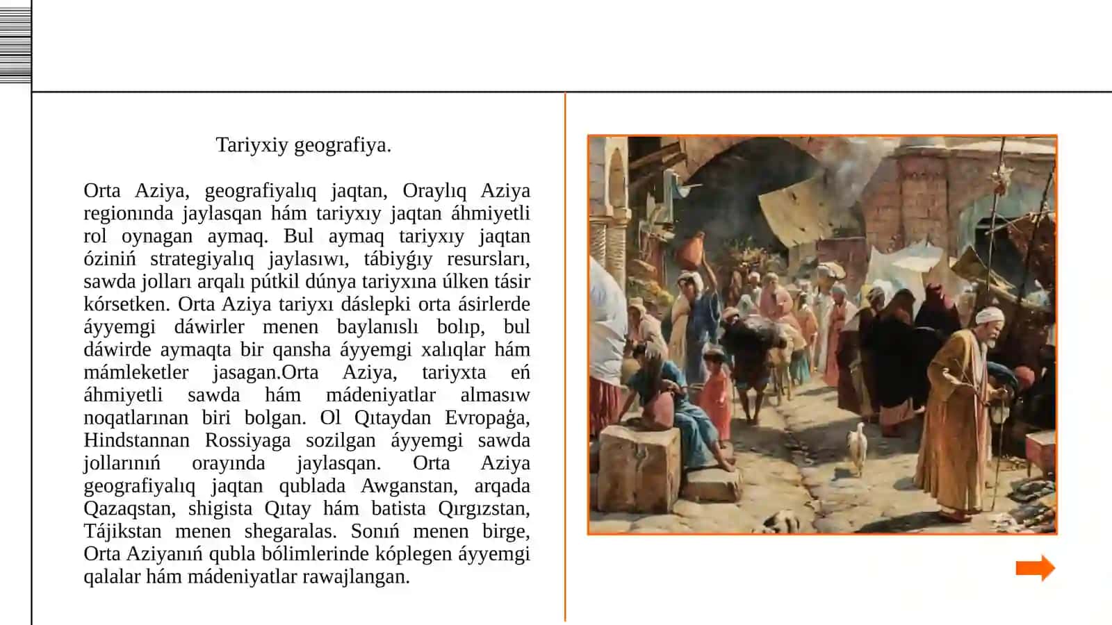 Orta Aziyaniń orta ásirlerdegi tariyixiy geografiyasi 3