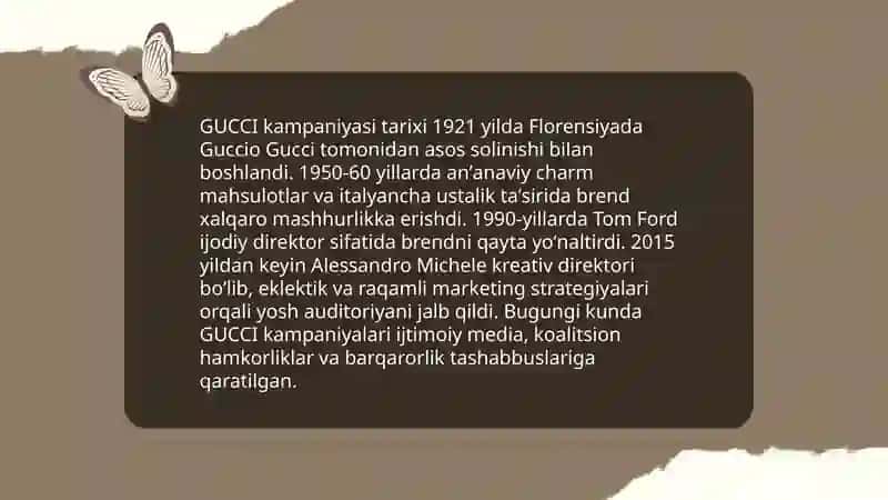 GUCCI kampaniyasi 3