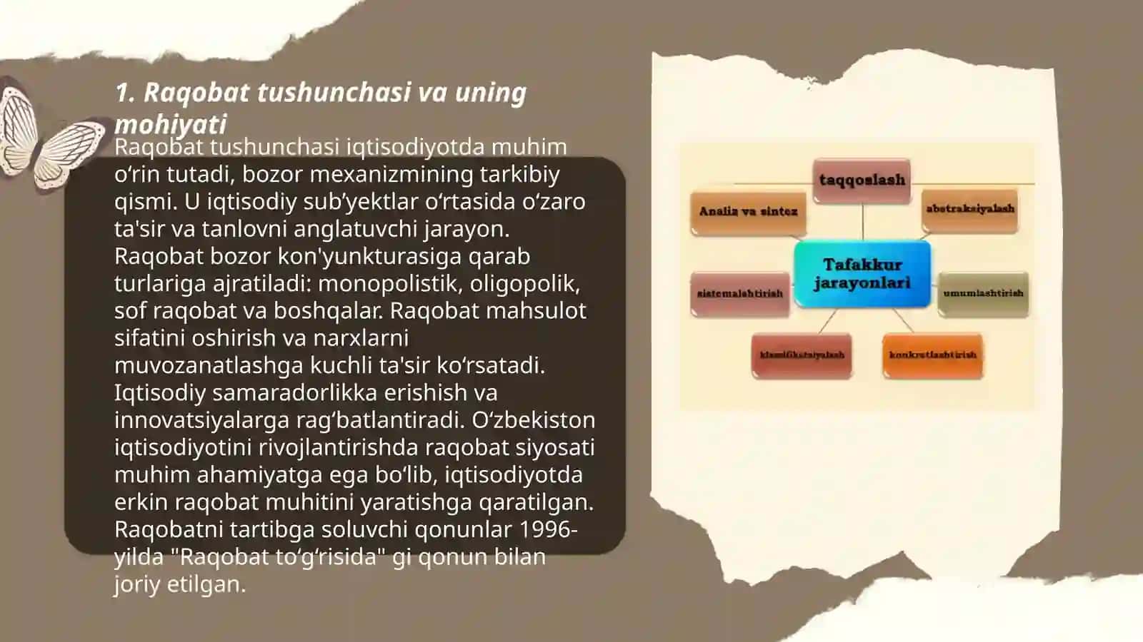 Raqobatning moxiyati, shakllari va usullari 3