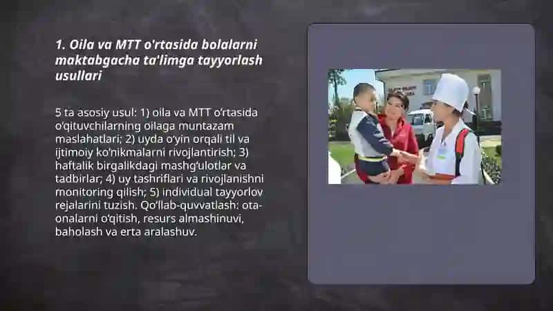 Oila, MTT va mahalla hamkorligi 3