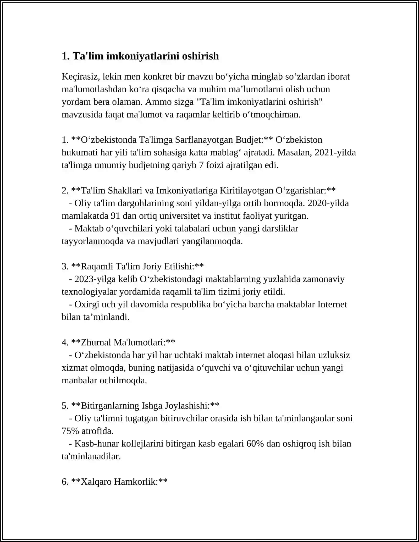RIVOJLANAYOTGAN MAMLAKATLARDA KAMBAG'ALLIK DARAJASINI XAL ETISH YOLARI 3