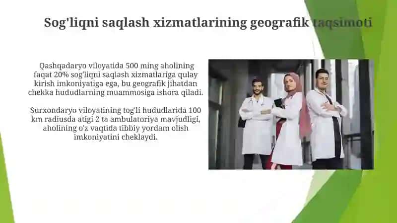 Tibbiy geografik izlanishlar 3