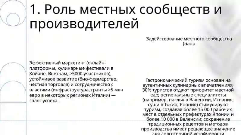 Перспективы развития гастрономического туризма 3