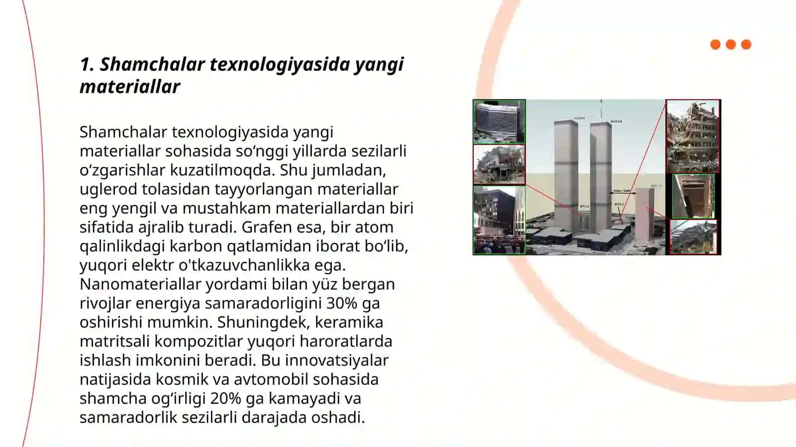 Shamchalar texnologiyasida qo'llaniladigan yangi materiallar 3