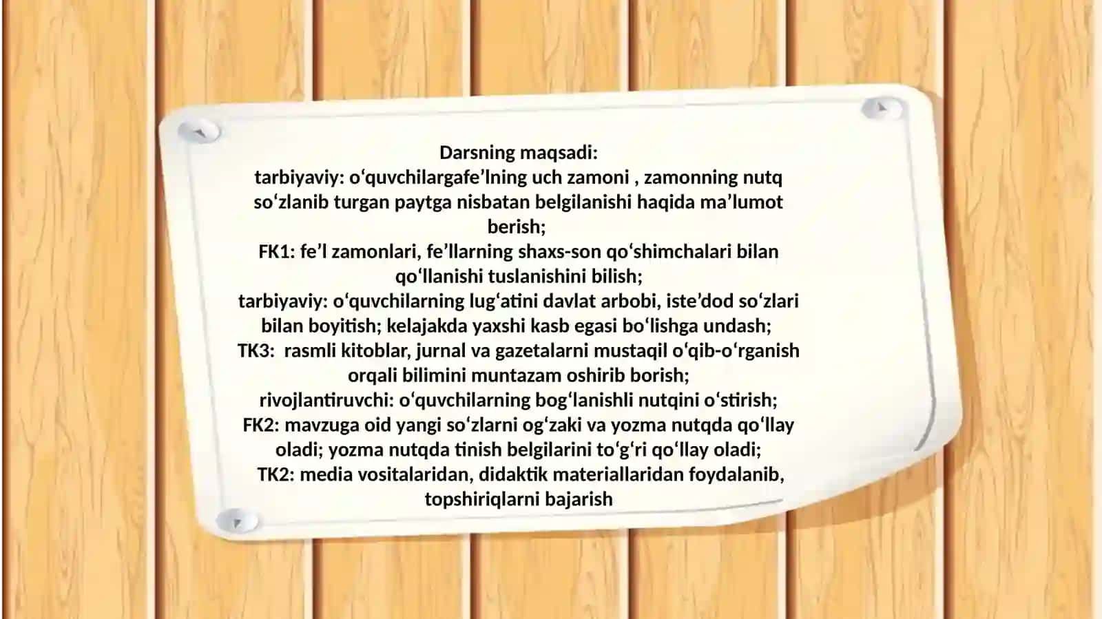 Fe’lzamonlari. (374-376-mashqlar) 3