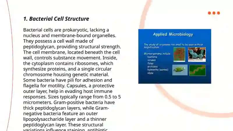 Microorganisms and Microbiology 3