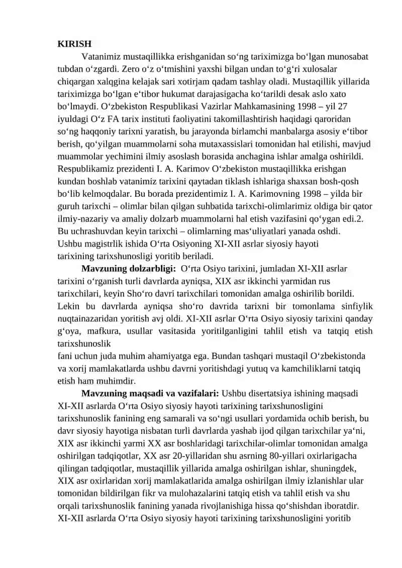 XI-XII ASRLARDA O’RTA OSIYO TARIXSHUNOSLIGINING RAVNAQI 3
