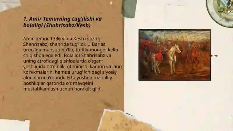 Amir Temur hayoti 3
